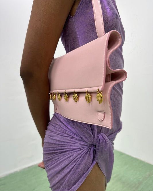 Draping Bag in Cipria